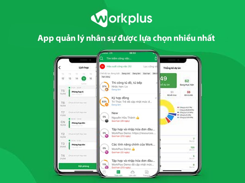 App quản lý nhân sự được nhiều doanh nghiệp lựa chọn –  Workplus Platform